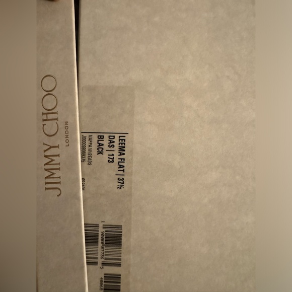 Jimmy Choo London- black flats - Picture 3 of 4